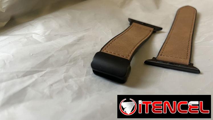 Correa, pulsera de cuero para reloj inteligente, APPLE WATCH, ULTRA, serie,7,8,9,10.Medida 42/44/45/49 mm.S10- 46 mm