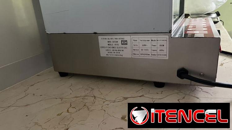 Maquina industrial de perro caliente