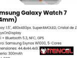 Samsung Galaxy Watch 7 (44mm). Nuevo con garantía