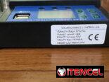 Controlador de carga solar y regulador de panel con pantalla LCD, de 12V y 24V mas su panel y conectores (todo nuevo)