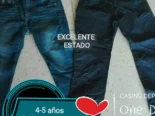 Abrigos, jeans y enguatadas excelente estado para varoncito 3 a 6 años