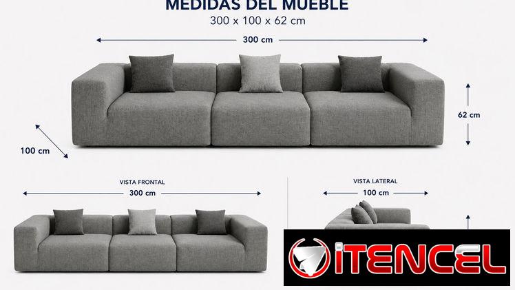 Juego de sala y muebles comprimidos al vacío calidad superior