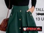 Saya pantaloneta vestir