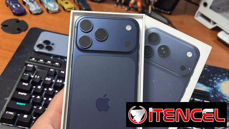 🍏 Iphone 17 Pro Max (Deep Blue) 256GB  Sim Fisica 🍏 Como Nuevo 14 Ciclos de Carga. Tengo su Caja Cover y Mica de Regal
