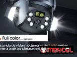 Doble camara de seguridad con alarma y sensor de movimiento