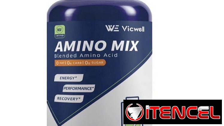 Aminoácidos, apoya la recuperación muscular y el crecimiento muscular magro, mejora la energía y la resistencia, contien
