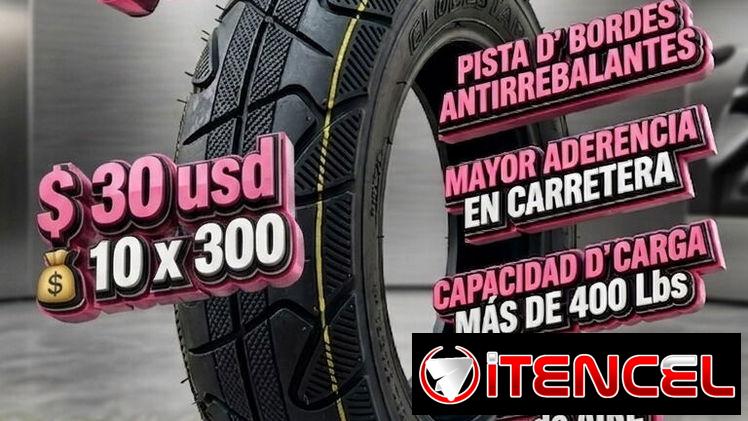 GOMAS RING 10 por 300  ….para bici pequeñas tipo Vedca ,GNs, automaticas y motos electricas  MARCA ® GLOBESTAR®….