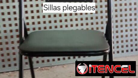 SILLAS PLEGABLES, METALICAS