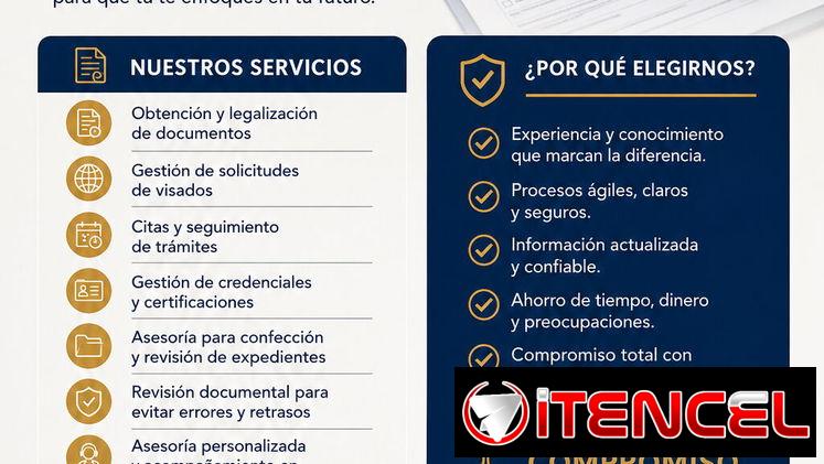 SERVICIO DE GESTORIA : tramitación de documentos para trámites nacionales ,migratorios y consulares