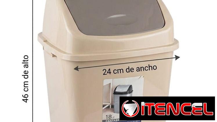 Cestos de 18 litros para la basura