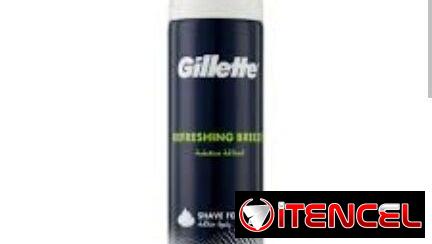 Espuma de afeitar Gillette frasco de 250ml