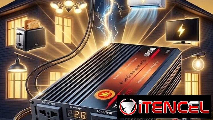 INVERSORES ONDA PURE DE 4000 W⚡🏠🏠⚡🏠⚡