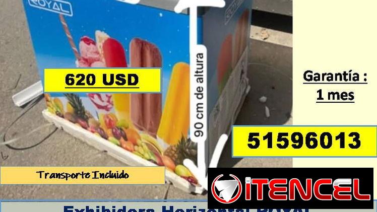 PD-613-Exhibidora Horizontal ROYAL…..620 USD…51596013…Transporte incluido