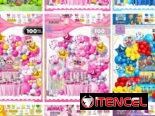🎈Sets decorativos temáticos de 100 piezas 🎈