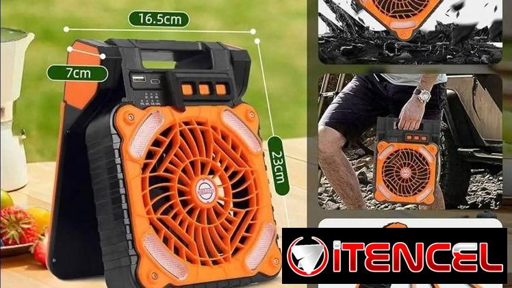 Ventilador recargable nuevo