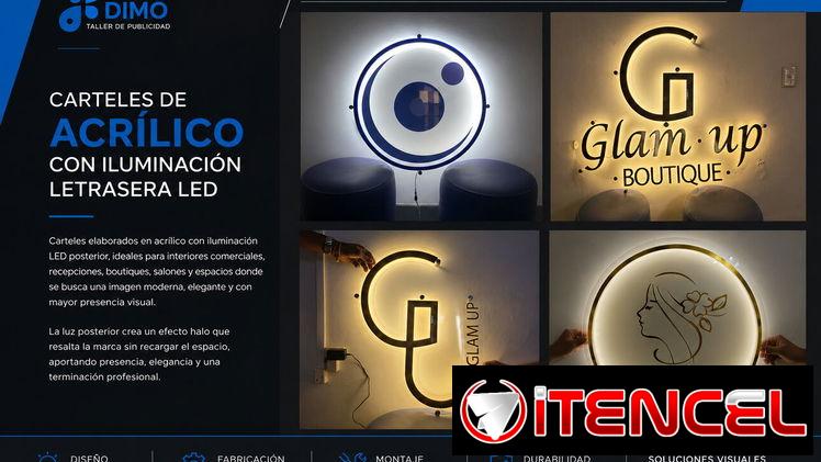 *💡 CARTELES RETROILUMINADOS EN PVC Y ACRÍLICO PREMIUM
