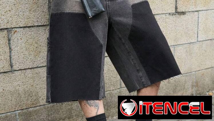 Shorts de mezclilla de hombre