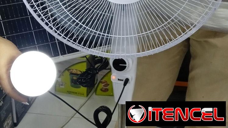 Ventilador d pedestal recargable nuevos