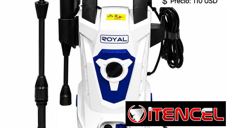 58296067  📢 *HIDROLAVADORA DE ALTA PRESIÓN ROYAL RWP1500 1500 PSI 1500W* 💲 Precio: 110 USD 🛡 Garantía: 25 días