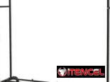 Perchero organizador de ropa y calzado. Mide 110x57x157 cms