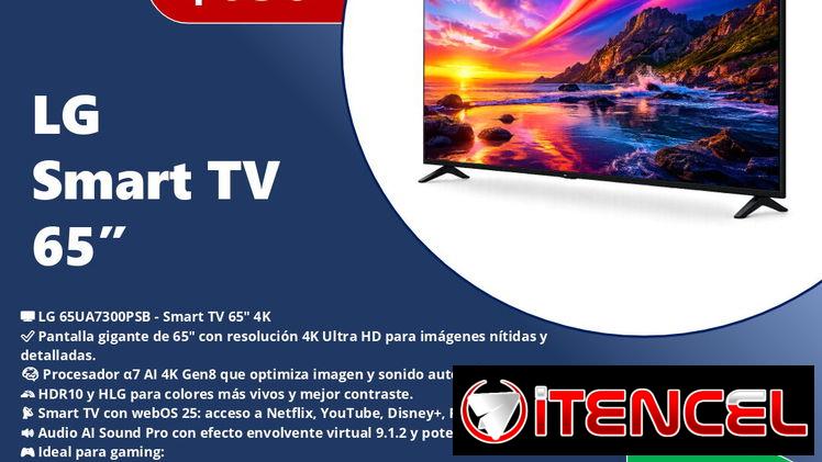 Televisor LG 4K SmartTV 65 pulgadas