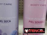 Vendo Espuma de Afeitar,  Body Care, para Damas para piel sensible y seca frascos de 280ml.