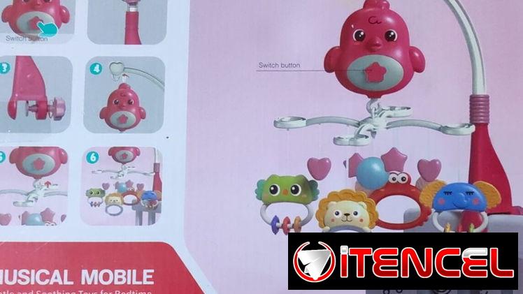 CARRUSEL PARA SU BEBE CON MUSICA Y LUCES