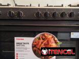 Cocina a gas Toshiba. 5 quemadores.