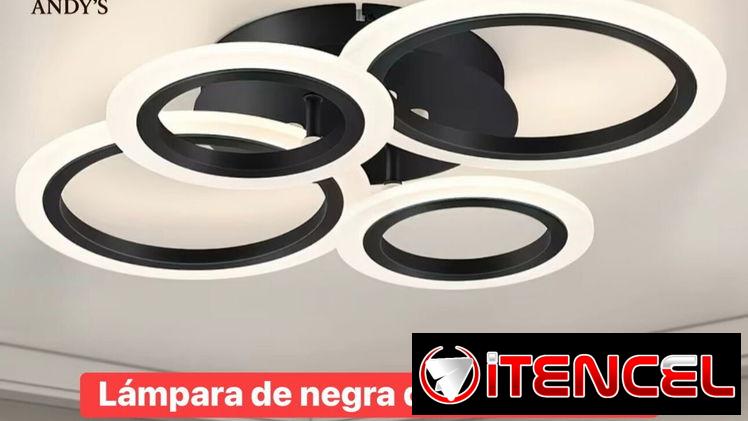 Lámparas de anillo, precio en foto