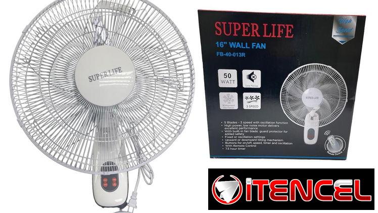 Ventilador de Pared – 16 pulgadas 25000 CUP