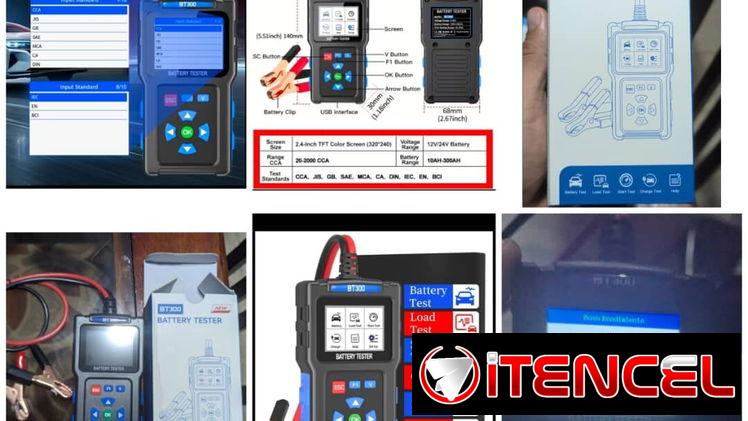 Probador/tester digital de baterías