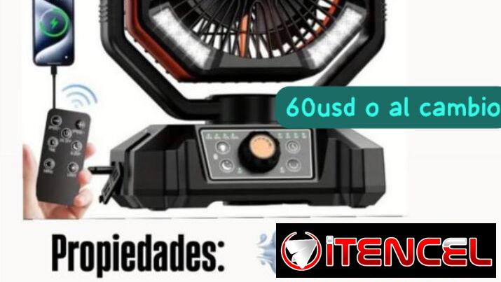 Ventilador recargable Traídos de USA