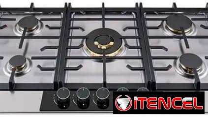 Cocina Drija empotrable 5 quemadores Modelo Livorno 90