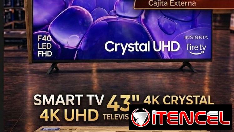↘️ SMART TV 4K SAMSUMG CRYSTAL UHD 55″ . SERIE 7 MODELO 2025.