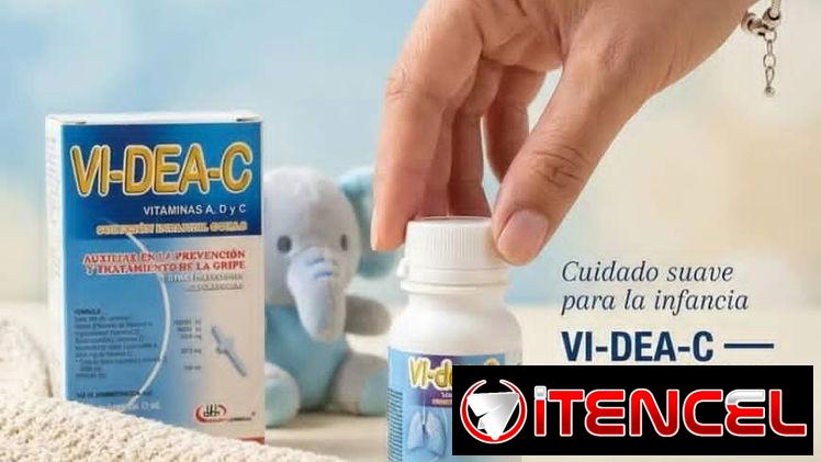 Vi-Dea-C triple vitaminas para bebés 25ml, Polyvisol con hierro 50ml