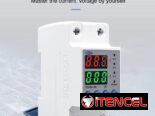Protector de Voltaje TOMZN CA 110/220v  50/60HZ  63A Ajustable y Digital
