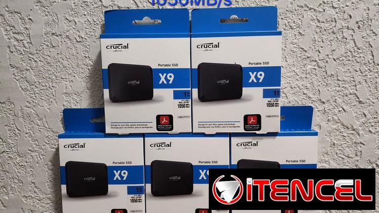 Disco Externo Ssd Crucial x9 1050mbs, 1TB sellados en caja 55595382