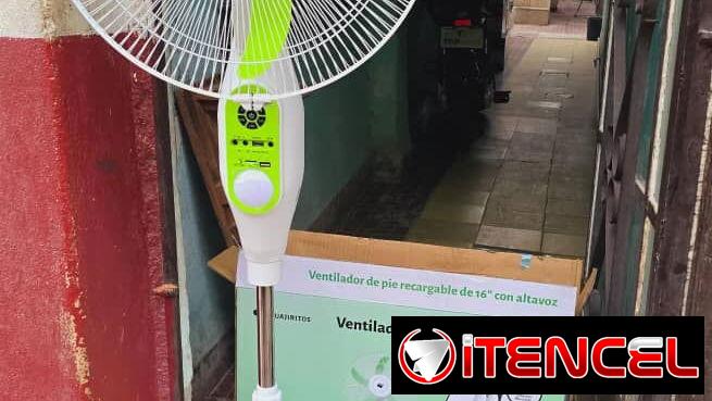 Ventilador recargable Guajiritos
