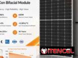 Paneles solares Bifaciales de 650W