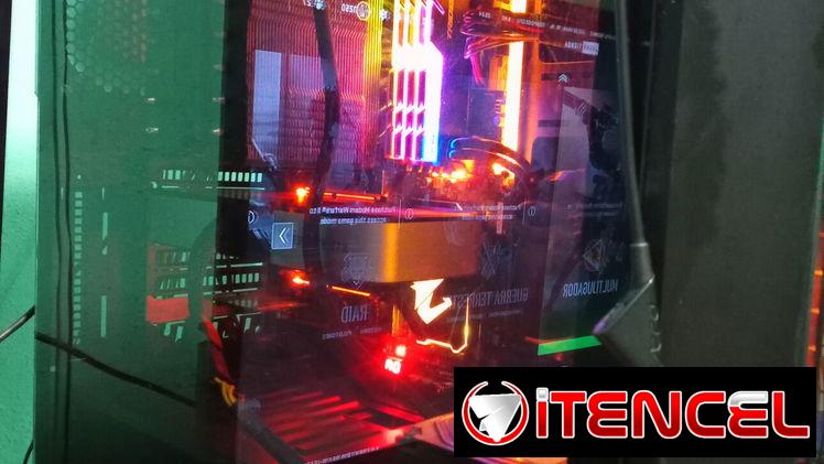 Vendo PC tower cooler Master RGB z370 Aorus Gaming 24 G Ram Nvidea 3060 Ti Fuente Cooler Master 500 watt SSD 520