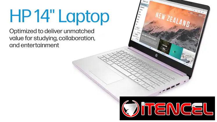 LAPTOP 🎁NUEVA🎁📦CAJA, HP (14-dq6014dx), 14″ HD Antireflejo, Intel N150, 4GB RAM, 128GB SSD, 10Horas