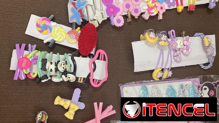 Hebillas ,cintillos y felpas para niñas
