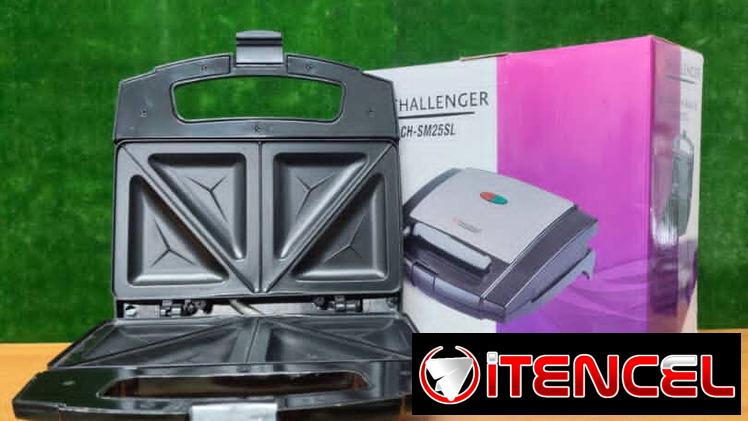 SANDWICHERA CHALLENGER 🥪   💵 Precio: 22 USD   🛡️ Garantía: 1 mes    ⚡ Compacta, práctica y fácil de usar.   Ideal pa