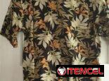 Camisa floreada de hombre manga corta