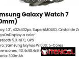 Samsung Galaxy Watch 7 (40mm). Nuevo con garantía