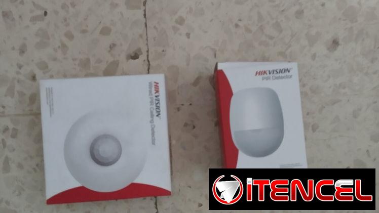 Sensores de alarma de humo y de movimiento
