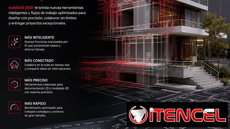 ✅Gratis ☑️Autodesk AutoCAD 2027 (español e inglés)
