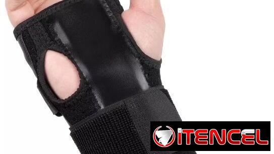 MUÑEQUERA ORTOPÉDICA AJUSTABLE, PARA SU USO EN MANO IZQUIERDA O DERECHA