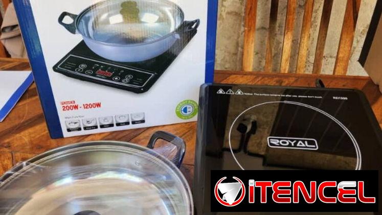 Cocina de inducción Royal 1200w de 1