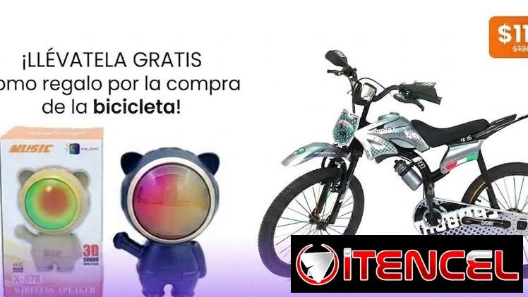 💥OFERTAZO💥 OFERTA :  *BICICLETA MONTAÑESA 20 ➕️ REGALO 🎁🎶